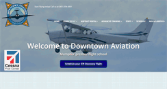 Desktop Screenshot of downtownaviation.com