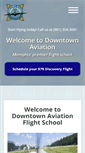 Mobile Screenshot of downtownaviation.com